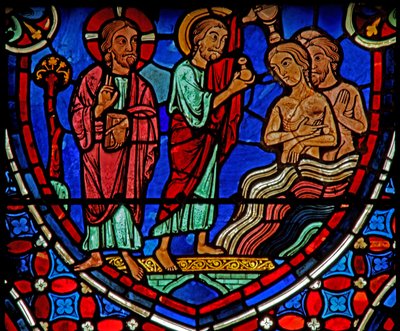 Christ blesses Apostles by French School