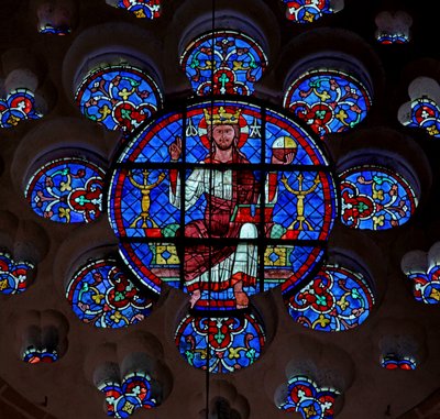 Christ Enthroned by French School