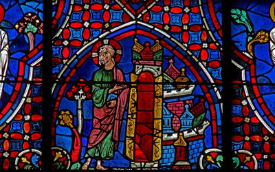Christ Explains His Many Mansions by French School