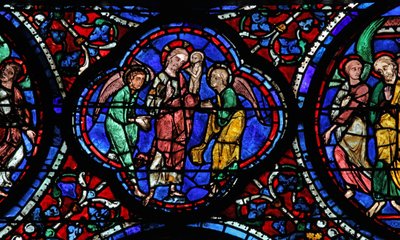 Christ Receives the Virgin