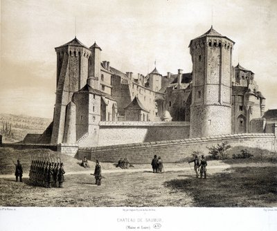 Chateau de Saumur (Maine & Loire) by French School