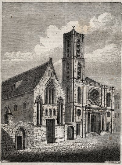 Church of Saint-Jacques-du-Haut-Pas by French School