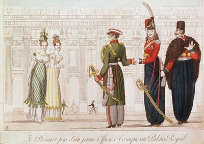 Cossack Officers by French School