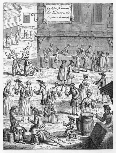 Cup and Ball Fair, late 17th century by French School