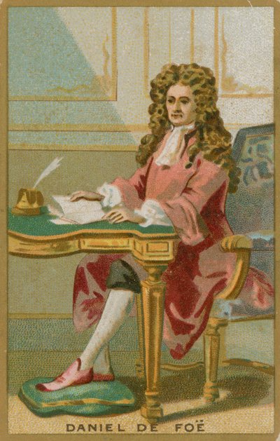 Daniel Defoe by French School