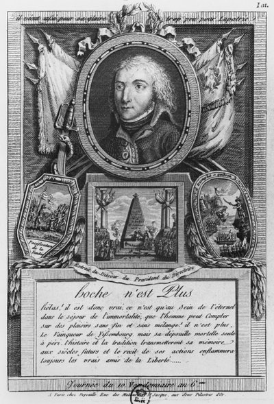 Death of General Louis Lazare Hoche by French School