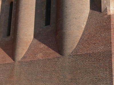 Detail of the Brickwork by French School