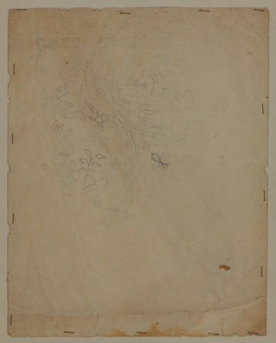 Design Drawing, late 18th century by French School