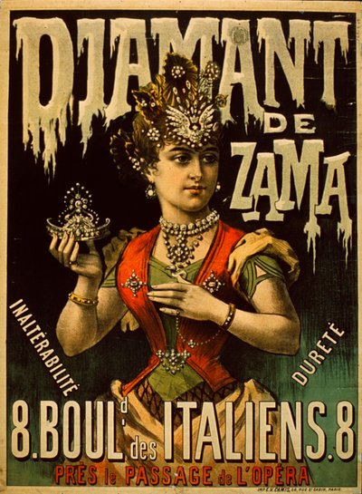 Diamant De Zama poster by French School
