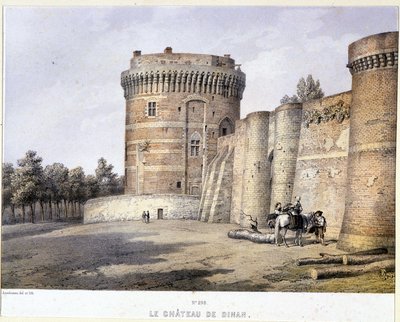 Dinan Castle by French School