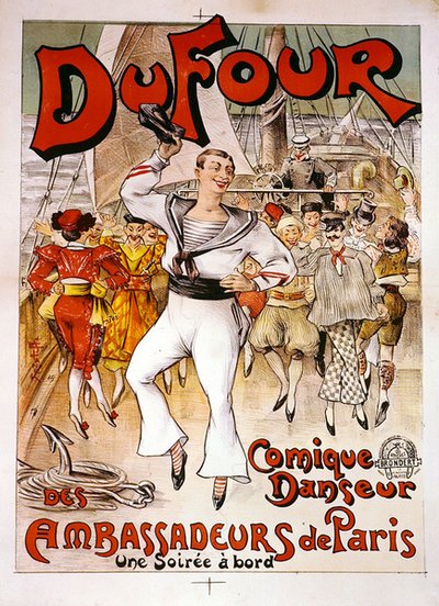 Du Four poster by French School