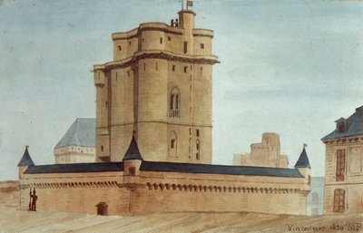 Dungeon of the Castle of Vincennes by French School