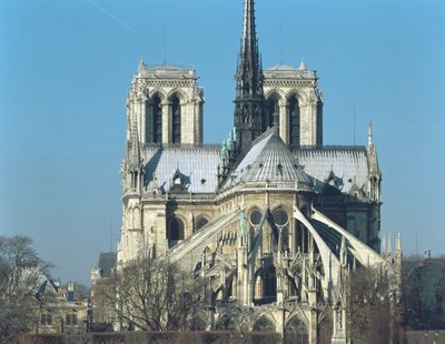 East end of Notre Dame, 1163-1345 by French School