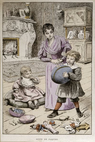 Easter Eggs by French School