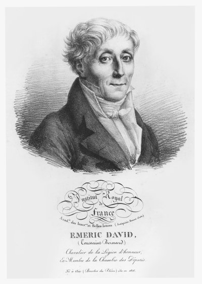 Emeric David by French School