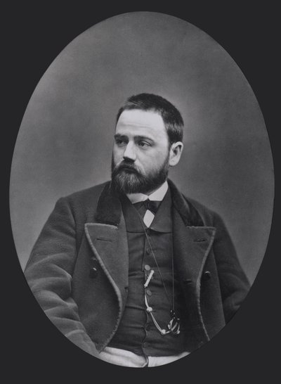 Emile Zola, c.1870-80 by French School