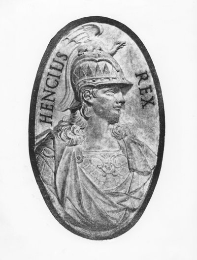 Enzo, King of Sardinia by French School