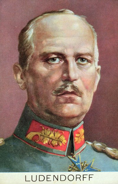 Erich Ludendorff (1865-1937) by French School