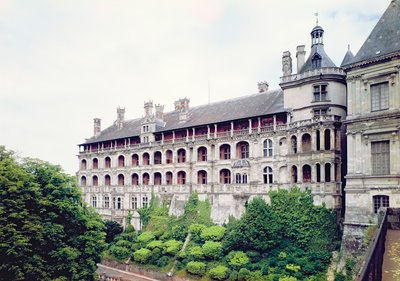 Exterior of the Facade des Loges by French School