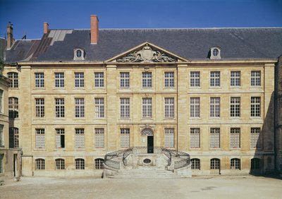 Exterior view of the Musee Saint-Remi by French School