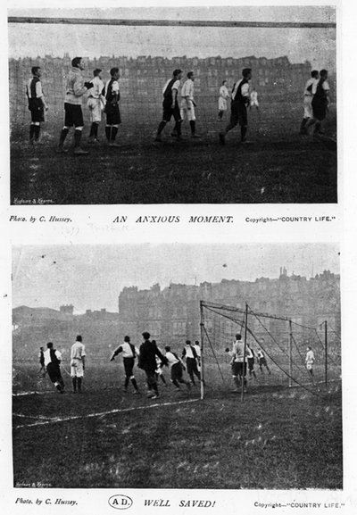 Football Match by French School