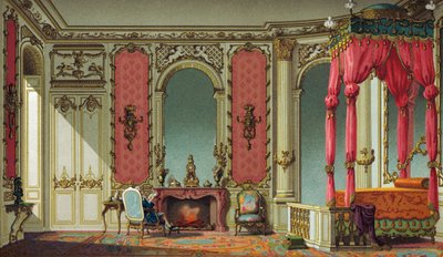 French 18th Century Interior of Home by French School