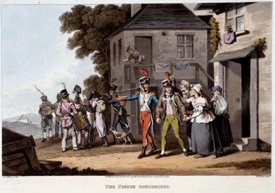 French Conscripts, c.1814 by French School