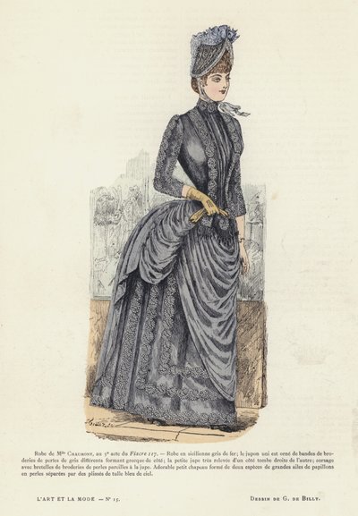 French Fashion Plate by French School