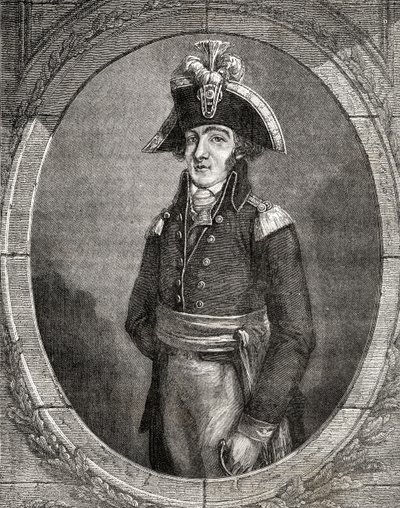 French revolutionary Francois Henriot (1761-1794) by French School