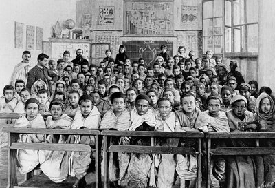 French school in Kabylie, 1891 by French School