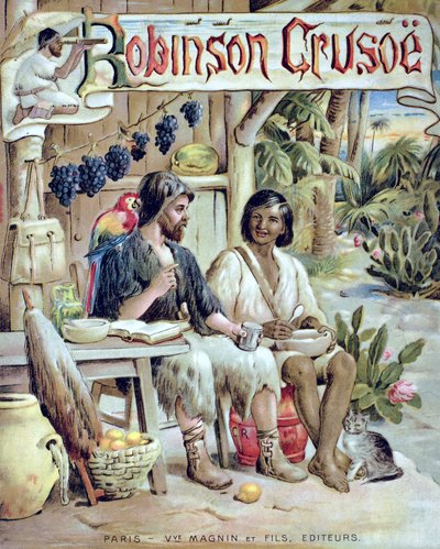 Front Cover of Robinson Crusoe by French School