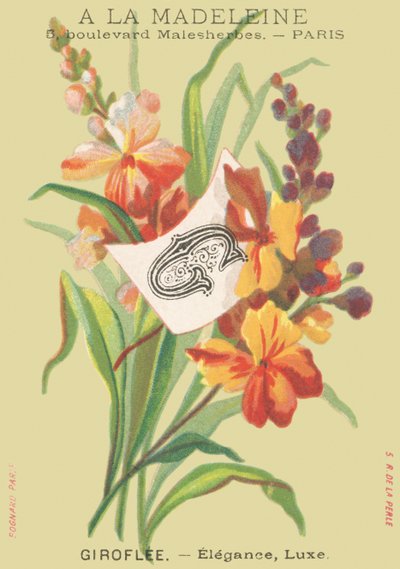 G: Giroflee - Elegance, Luxury by French School