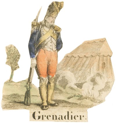 G as Grenadier by French School