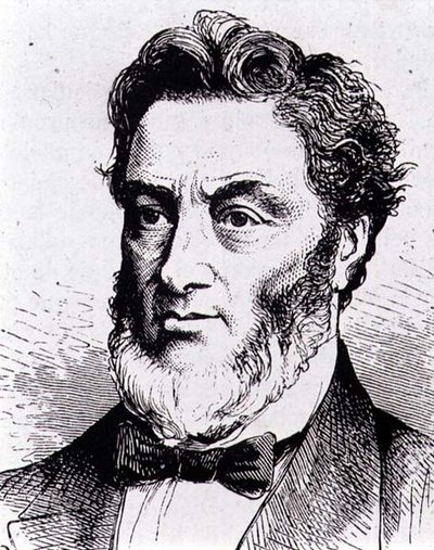 Gabriel-Claude-Jules Favre (1809-1880) French Politician (engraving) by French School