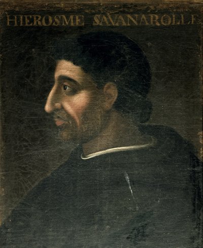 Girolamo Savonarola (1452-98) by French School