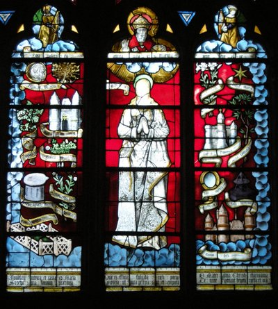 God and the Virgin by French School