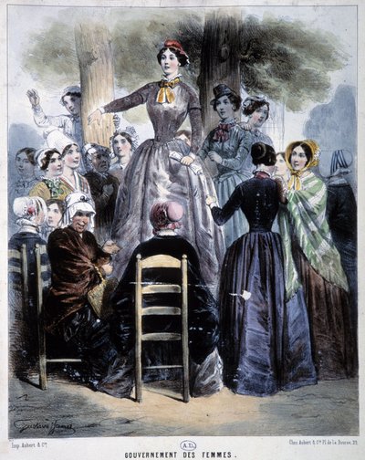 Government of Women, Revolution of 1848 by French School