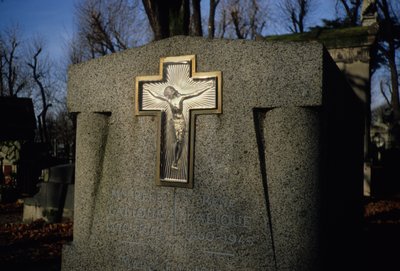 Grave of Rene Lalique by French School