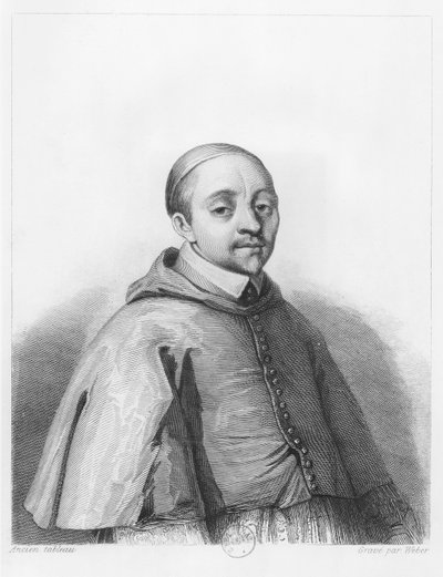 Guilo Alberoni (engraving) by French School