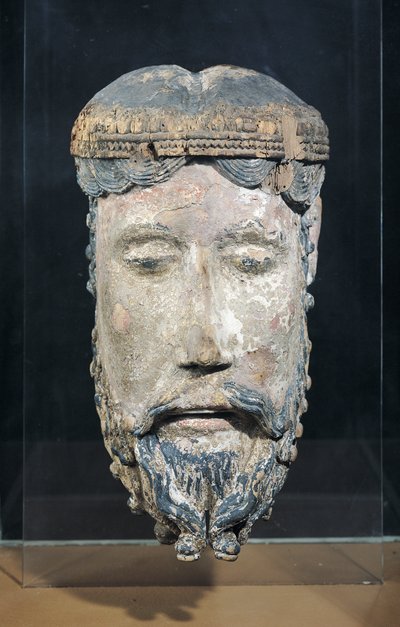 Head of Christ, from Lavaudieu by French School