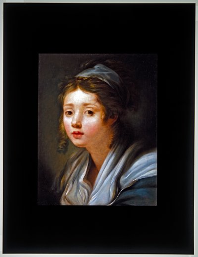 Head of a Girl by French School