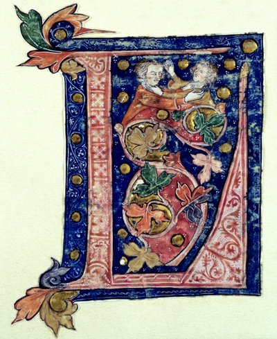 Historiated Initial L by French School