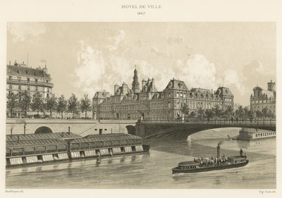 City Hall, 1867 by French School