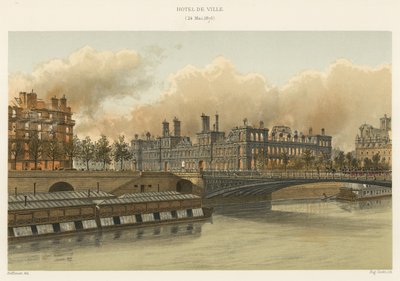 City Hall, May 24, 1871 by French School