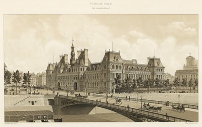 City Hall, under construction by French School