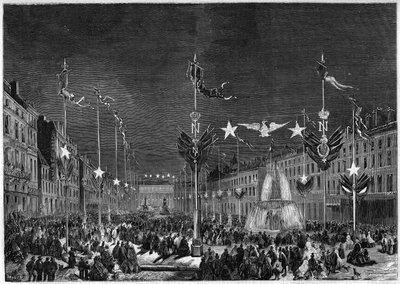 Illuminations of a City by French School