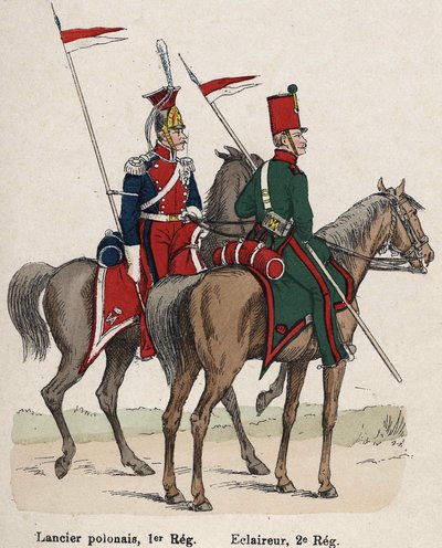 Imperial Guard Napoleon I: Polish Lancer by French School