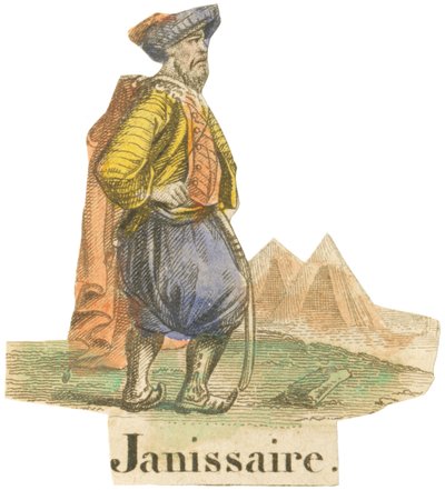 J as Janissaire by French School
