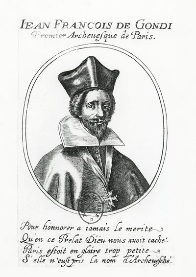 Jean-François de Gondi by French School
