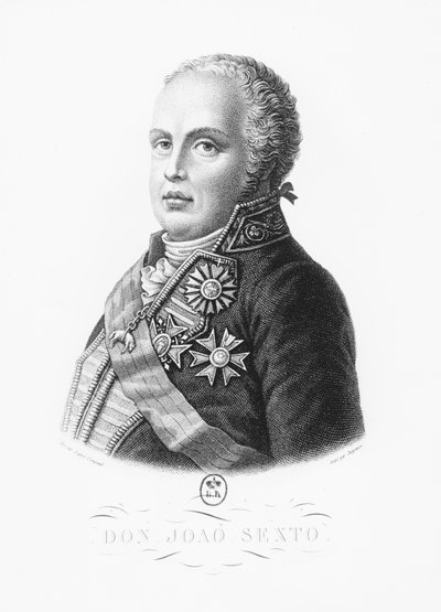 John VI of Portugal by French School